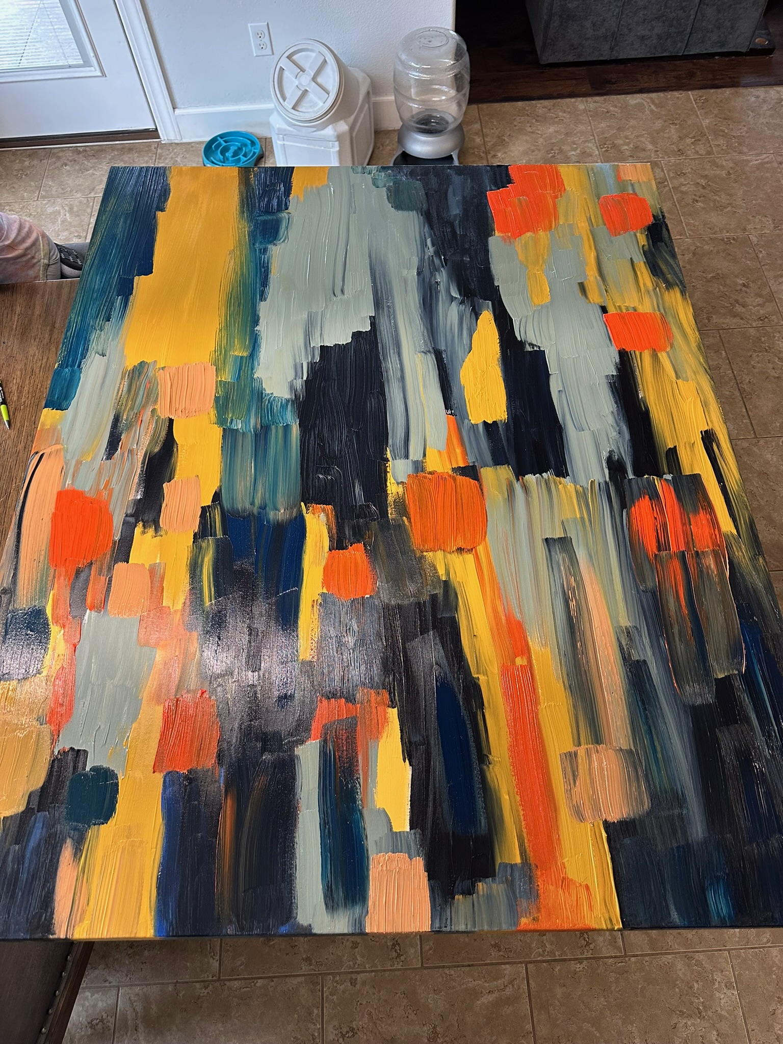 Quilt painting